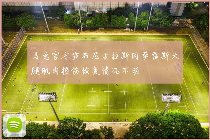 马竞官方宣布尼古拉斯冈萨雷斯大腿肌肉损伤恢复情况不明
